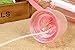Valgens 600ML Outdoor Sports Plastic Spray Water Bottle Summer Students Personality Bottles (600ML-Pink )