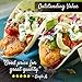 Midelo Taco Holders Set Of 2 - Stainless Steel Taco Stand Tray, Metal Taco Rack with Handles - Oven, Grill, Dishwasher & Air Fryer Safe