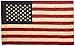 Vintage Look, Tea Stained American Flag  (60x36inches)