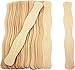 200 pcs Jumbo Wooden Craft Sticks Pack - Bulk Popsicle Sticks for Arts & Crafts Projects, Holiday Ornament Crafting, Ice Cream, Waxing