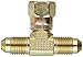 Eaton Weatherhead C5707X4 Carbon Steel SAE 37-Degree (JIC) Flare-Twin Fitting, Swivel, Branch Tee, 1/4