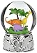 Reed & Barton Jungle Parade Silverplate Music Water Globe, 3.35 LB, Multi