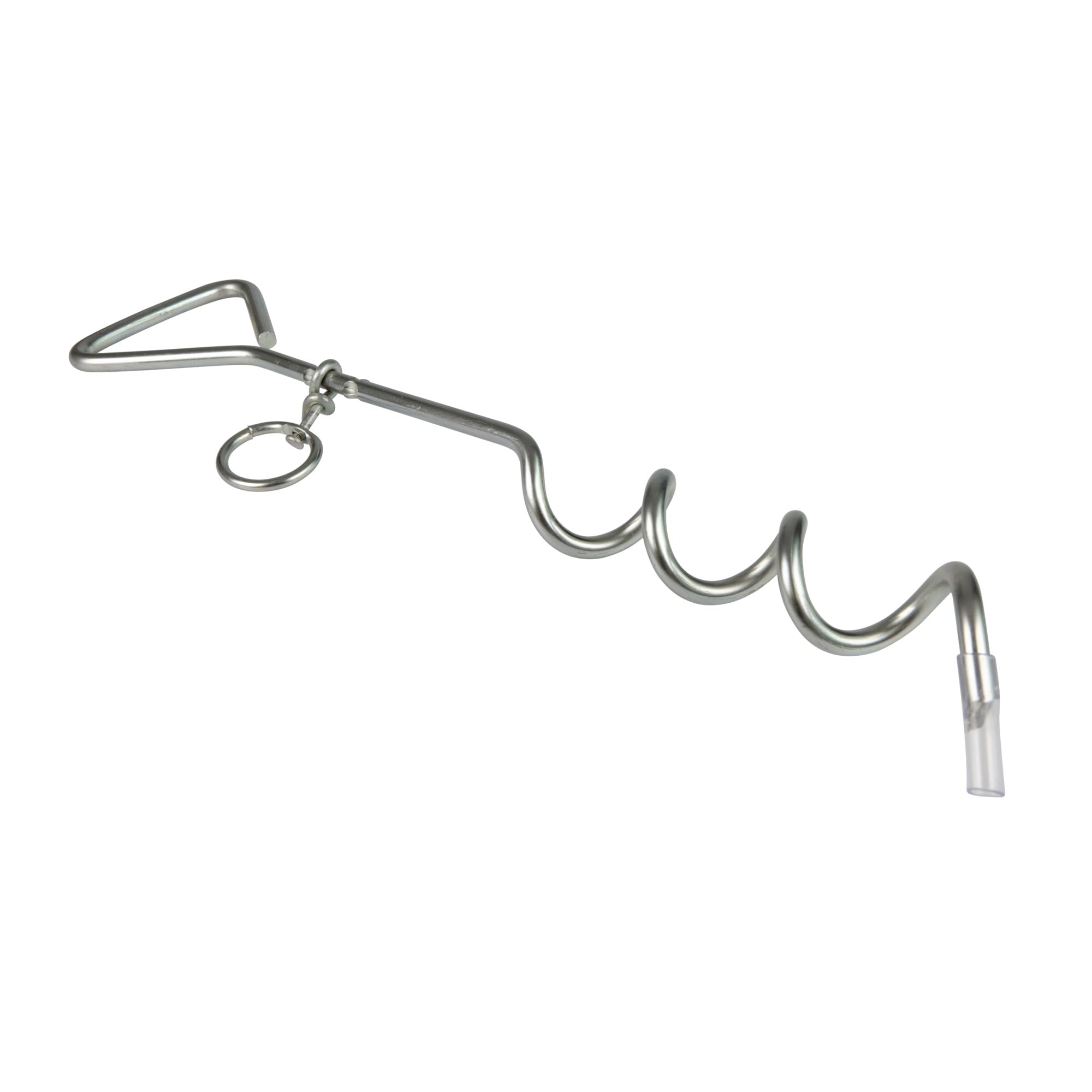 Windhager 07134 Spiral Peg Ground Anchor, Ground Anchor, Peg for Dog Lead, Dog Stake, Spiral for Garden, 41 cm x 8 mm