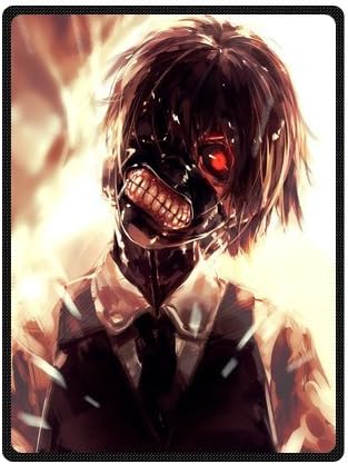 Scottshop Custom High Quality Fleece Blankets 58x80 Inch, Design Japan Anime Tokyo Ghoul Blankets Throws Cotton Blanket Indoor / Outdoor Blanket