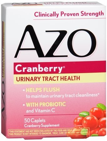 AZO Cranberry Tablets 50 ea(PACK OF 2)