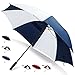 62 Inch Golf Umbrella (Blue/White, 1-Pack) Golf Accessories for Women Travel Umbrella Large Umbrella Large Umbrellas for Rain Windproof Rain Umbrellas for Men