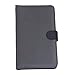 HDE Diamond Stitch Univeral Hard Leather Folding Folio Case Cover with Micro USB Keyboard for 7