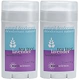 Earth Science: Natural Deodorant Lavender 2.45 oz (2 pack)