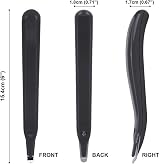 Early Buy 6 Pack Magnetic Staple Remover Rubberized School Office Home Black view 2