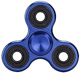 Cruiize Fidget Spinner,Metal ,Hand Spinner Finger Spinner EDC Fidget Spinner ADHD Focus Anxiety Relief Toys blue