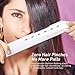 Hair Straightener and Curler | 1” Ceramic Titanium Floating Plate Flat Iron | Instant Heat Up, Dual Voltage Travel Hair Straightening Iron | Smooth Glide for All Hair Typesthumb 4