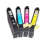 Genuine Epson 220-I Ink Cartridge for Epson Expression XP-420 WorkForce WF-2630 WF-2650 WF-2660 Printer, 4 Pack