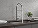 Delta Essa Matte Black Touch Kitchen Faucet with Pull Down Sprayer, Modern Single Hole Touch On Kitchen Sink Faucet, Single Handle, Matte Black 9113T-BL-DST