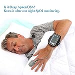 Portable ECG Monitor, Blood Pressure Monitor with APP & PC Report, Spo2 Monitor Thermometer Professional for Sleep Apnea… - Image 6