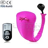 Wonderpark - Vibrating Panties 10 speeds with Wireless Remote Control - Women's Sexy C-string Panties Lady Underwear - Hands Free Invisible Cool Sexy C-string Panty