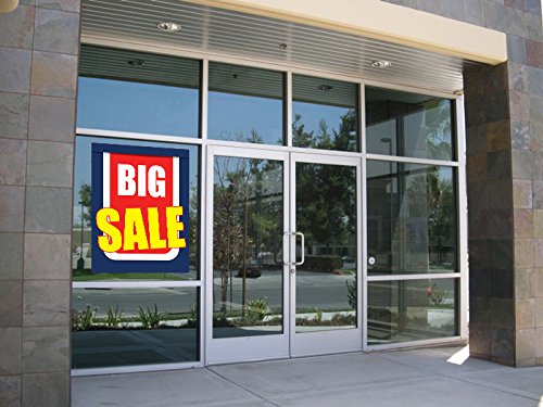 Big Sale Business Retail Display Sign, 18"w x 24"h, Full Color
