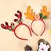 JOYIN 8 PCS Christmas Headbands Head Hat Toppers Costume Accessories for Kids Girls Boys Christmas Parties Xmas Holiday Party Favors Photo Booth