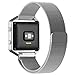 Fitbit Blaze Band, No1seller Milanese Loop Stainless Steel Bracelet Strap Wristband for Fitbit Blaze Smart Fitness Watch with Unique Magnet Lock (6.7-8.1 inch)