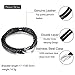 Zhenhui Braided Leather Bracelet Set - Black Brown Leather Wrap Bangle for Men Women Kids with 2 Vintage 4-Strand Rope Wrist Bracelets with Stainless Steel Lobster Clasp Durable(2 Pcs)?