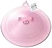 Marna Pink Piggy Microwave Plate Cover, 8.74