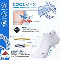 Hylaea Low Cut Athletic Running Socks for Women