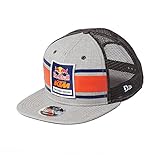 Red Bull KTM Factory Racing Crown Stripe Trucker Hat Grey One Size