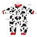 16 Inches Bitty Baby Doll's Clothes, Black and White Dairy Cows by AOFUL