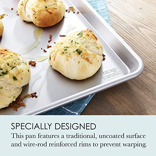 Chicago Metallic Commercial II Traditional Uncoated True Jelly Roll Pan