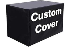 Kiyeocca Custom Size Dust Cover, Waterproof & Dust-Proof Protective Cover for Furniture, Equipment & Tools, Outdoor AC Protec