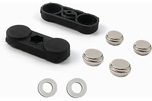 KDFUHRUI Battery Door Magnets Retainer Kick Plate Latch fit for Freightliner Cascadia 22-68677-000 22-68678-000