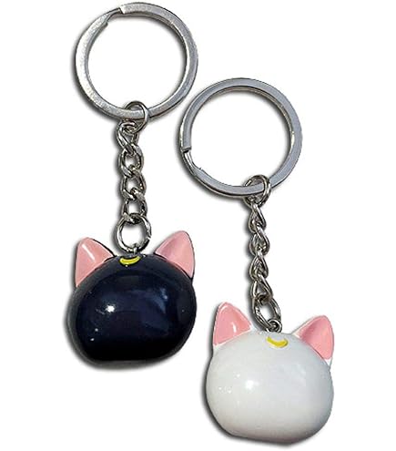 Great Eastern Entertainment Sailor Moon - Llavero De PVC Con Diseño De Luna, Chibi Chibi