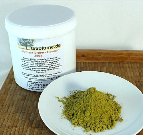 Moringa Oleifera, leaf powder, 250g, pure and natural