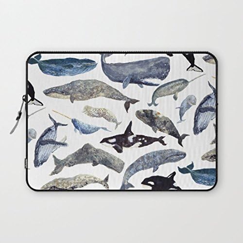 Eratio Whale Song Neoprene Protective Laptop Sleeve 15 Inch Macbook Air Case Macbook Pro Sleeve and 15 Inch Laptop Bag Cover