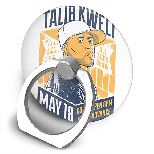 BBABC Talib Kweli Prisoner of Conscious 360 Degree Rotating Ring Stand Grip Mounts Phone Holder for Any Smartphones, iPhone Or Tablets
