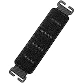 Tactical Panel, Molle Adapter with Double Sided Hook and Loop Bag Organizer Board Strips for Backpack Vest Badges Display