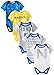 Nautica Baby-Boys Newborn 5 Pack 1983 Bodysuit, Assorted, 0-3 Months