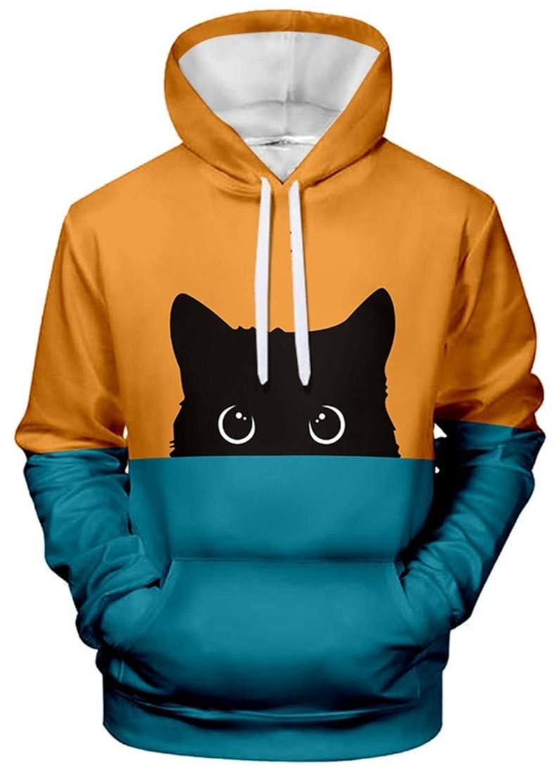Sudadera gato hombre Outlet