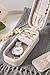 SANQIANWAN Small Jewelry Organizer Box -Travel Portable Jewellery Cases Leather Home Use Display Storage for Rings Earrings Necklace (pearl white)