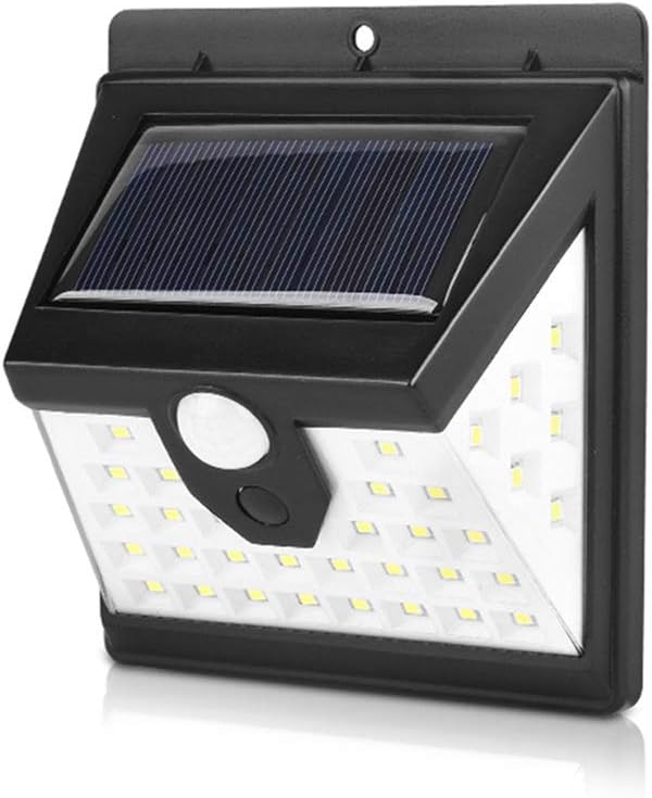 Solar Motion Sensor Light, 40 LED Solar Fence Light, Solar Security