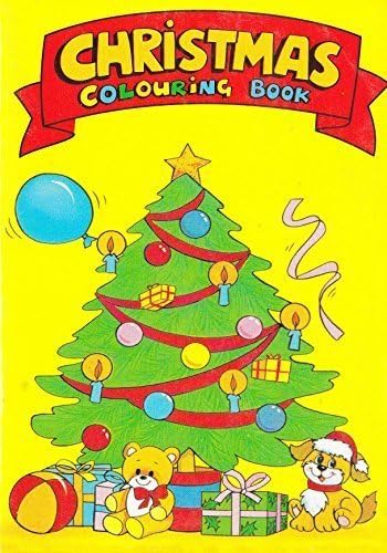 Value Christmas Colouring Book A6 sized 14 pages by WF Graham
