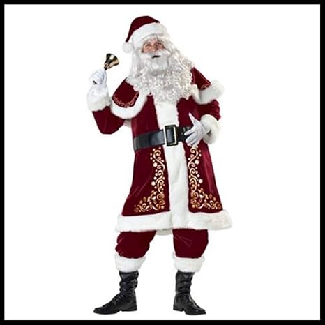 Immagini Di Uomini Vestiti Da Babbo Natale.Plafoniera A Led Bar Abito Da Spettacolo Di Natale Per Adulti Uomini E Donne Babbo Natale Costume Di Natale Canta Vestito Da Uomo Europeo L Nbls20026 Amazon It Illuminazione