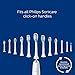 Philips Sonicare Genuine InterCare Replacement Toothbrush Heads, 3 Pack, HX9003/64