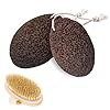2PCS-Foot-Scrubber-Stone-Natural-Pummice-Stones-Callus-Foot-Scrubber-Hard-Skin-Remover-Foot-Stone-with-Dry-Bath-Brush-for-Hands-Body-Foot-Dead-Hard-Skin 2PCS Foot Scrubber Stone, Natural Pummice Stones Callus Foot Scrubber Hard Skin Remover Foot Stone with Dry Bath Brush…