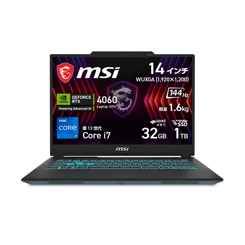 MSI Cyborg-14-A13VF-6003JP 14インチ エムエスアイの商品画像