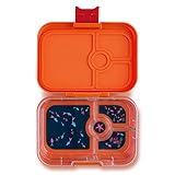 YUMBOX Panino (Mumbai Orange) Leakproof Bento Lunch Box Container for Kids & Adults