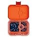 YUMBOX Panino (Mumbai Orange) Leakproof Bento Lunch Box Container for Kids & Adults