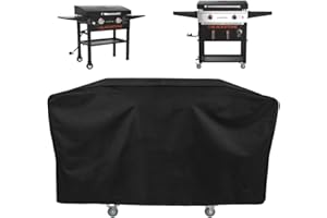 DONSIQIZZ Griddle Cover for Blackstone 28 Inch Griddle Cooking Station with Hood, 600D Heavy Duty Waterproof Flat Grill Cover for Blackstone Griddle Cover 28 Inch 5483 Replacement