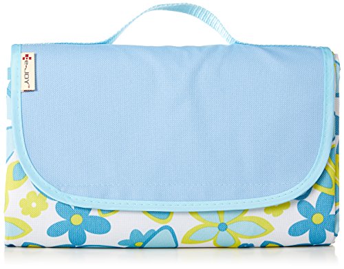 e-joy Beach Blanket Mat, Blue Lily
