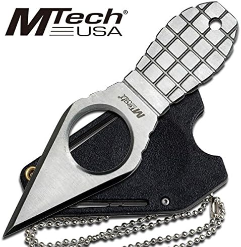Mtech Grenade Neck Knife, 4.5in.