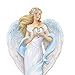 The Hamilton Collection Memories of Love Guardian Angel Figurine with Swarovski Crystal